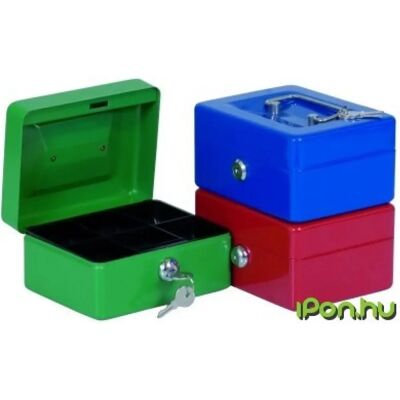 DONAU Pénzkazetta 6" zöld 152X115X80mm DONAU Pénzkazetta 6" zöld 152X115X80mm