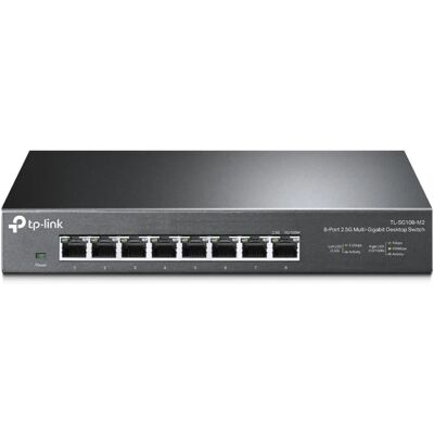 TP-Link TL-SG108-M2 8 portos 2.5Gbps asztali switch TP-Link TL-SG108-M2 8 portos 2.5Gbps asztali switch