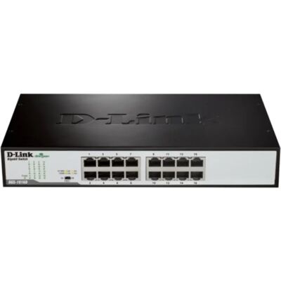 D-Link DGS-1016D 16-Port Gigabit Unmanaged Desktop Switch D-Link DGS-1016D 16-Port Gigabit Unmanaged Desktop Switch