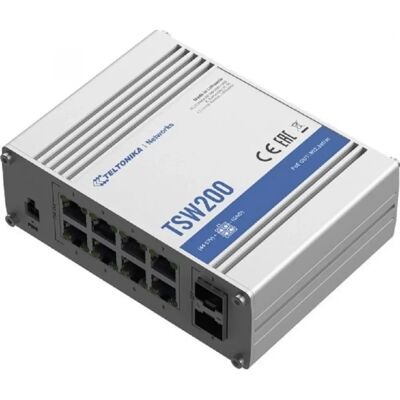 TELTONIKA TSW200000010 L2 unmanaged PoE+ Switch TELTONIKA TSW200000010 L2 unmanaged PoE+ Switch