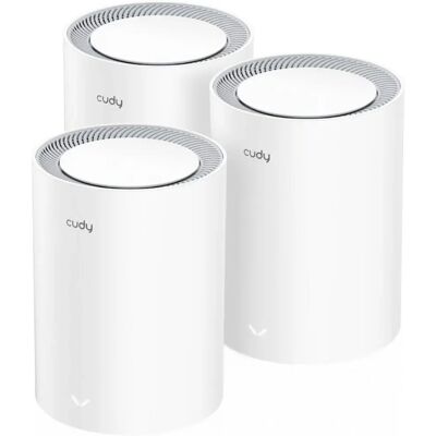 CUDY M3000 AX3000 Mesh WiFi rendszer V2 3 db CUDY M3000 AX3000 Mesh WiFi rendszer V2 3 db