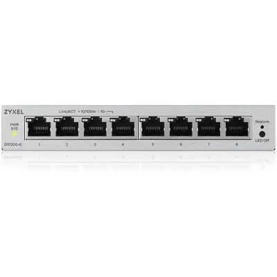 Zyxel GS1200-8V3 8-Port Web Managed Gigabit Switch Zyxel GS1200-8V3 8-Port Web Managed Gigabit Switch