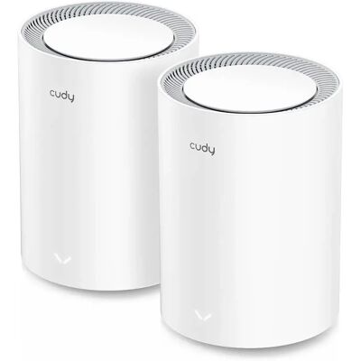 CUDY AX3000 Wi-Fi 6 Mesh router 2 db-os szett fehér CUDY AX3000 Wi-Fi 6 Mesh router 2 db-os szett fehér