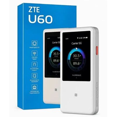ZTE U60 5G mobil router fehér ZTE U60 5G mobil router fehér