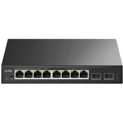 CUDY GS108ES2 8-Port Gigabit Switch 8×GbE 2×1,25G SFP CUDY GS108ES2 8-Port Gigabit Switch 8×GbE 2×1,25G SFP
