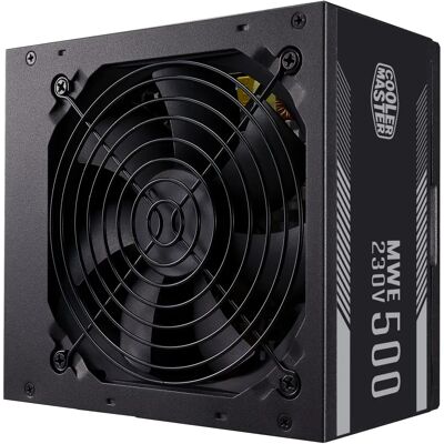Cooler Master MWE 500W WHITE 500W 80 Plus White tápegység Cooler Master MWE 500W WHITE 500W 80 Plus White tápegység