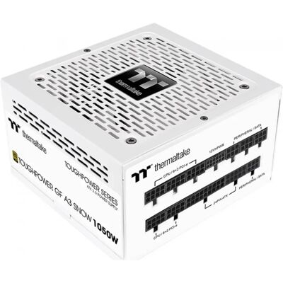 Thermaltake Toughpower GF A3 Snow Series Moduláris 1050W 80 Plus Gold tápegység Thermaltake Toughpower GF A3 Snow Series Moduláris 1050W 80 Plus Gold tápegység