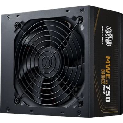 Cooler Master MWE V3 Global 750W 80 Plus Bronze tápegység Cooler Master MWE V3 Global 750W 80 Plus Bronze tápegység