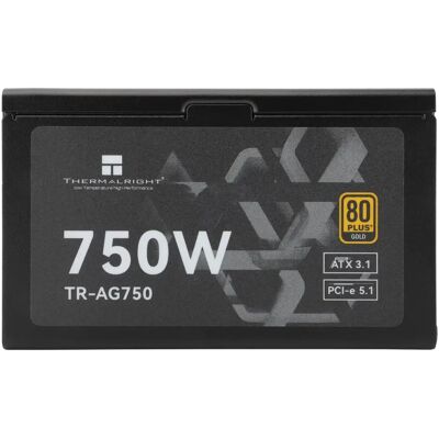 Thermalright TR-AG 750 Moduláris 750W 80 Plus Gold tápegység Thermalright TR-AG 750 Moduláris 750W 80 Plus Gold tápegység