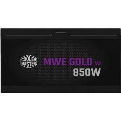 Cooler Master MWE Gold 3 Moduláris 850W 80 Plus Gold tápegység Cooler Master MWE Gold 3 Moduláris 850W 80 Plus Gold tápegység