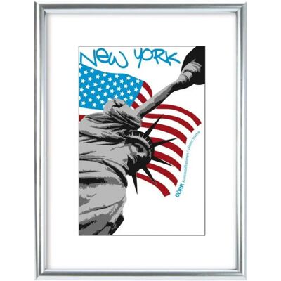 DÖRR New York képkeret 18x24 ezüst DÖRR New York képkeret 18x24 ezüst
