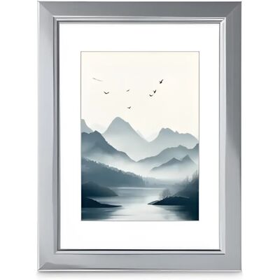Hama Chill műanyag fotókeret 13x18 cm ezüst Hama Chill műanyag fotókeret 13x18 cm ezüst
