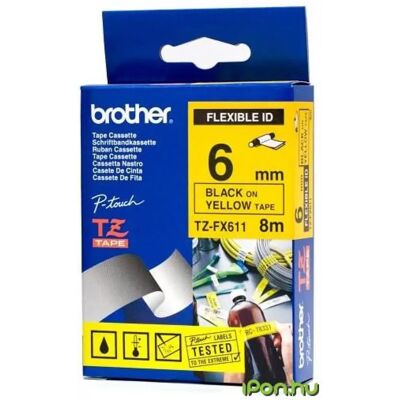 Brother TZe-FX611 EREDETI Brother TZe-FX611 EREDETI