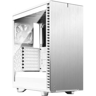 FRACTAL DESIGN Define 7 Compact Tempered Glass fehér FRACTAL DESIGN Define 7 Compact Tempered Glass fehér