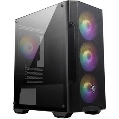 MSI MAG FORGE M100A számítógépház fekete MSI MAG FORGE M100A számítógépház fekete