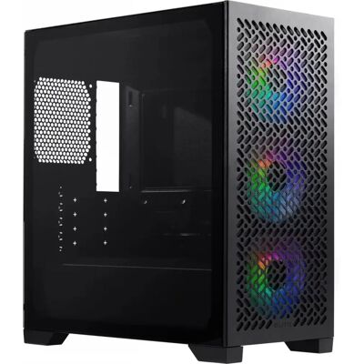 Cooler Master Elite 302 fekete + 3 db ARGB ventilátor Cooler Master Elite 302 fekete + 3 db ARGB ventilátor