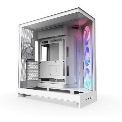 NZXT H9 Flow RGB fehér NZXT H9 Flow RGB fehér