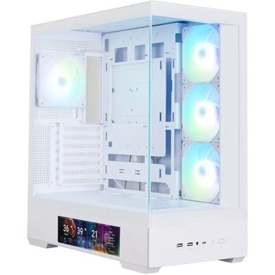 Zalman P40 DS ATX számítógépház fehér Zalman P40 DS ATX számítógépház fehér