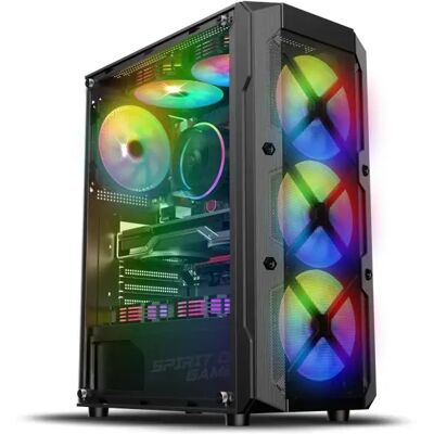 SPIRIT OF GAMER Számítógépház REBEL XT Black fekete ablakos 8502RA SPIRIT OF GAMER Számítógépház REBEL XT Black fekete ablakos 8502RA
