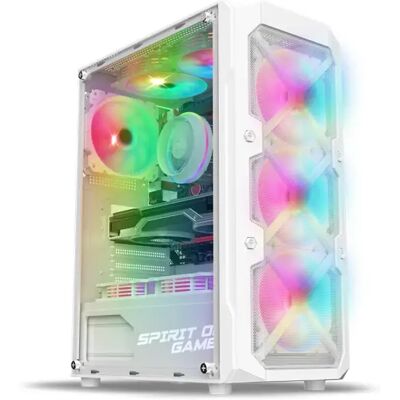 SPIRIT OF GAMER REBEL XT számítógépház ablakos fehér SPIRIT OF GAMER REBEL XT számítógépház ablakos fehér