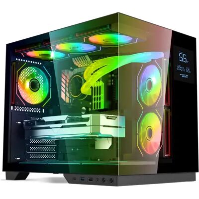 SPIRIT OF GAMER VIPER CRX számítógépház ablakos fekete 6 db ventilátor SPIRIT OF GAMER VIPER CRX számítógépház ablakos fekete 6 db ventilátor