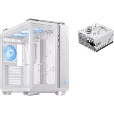 Asus TUF Gaming GT502 Plus fehér + AP-750G GT502 PLUS/WHT/TG + AP-750G Asus TUF Gaming GT502 Plus fehér + AP-750G GT502 PLUS/WHT/TG + AP-750G