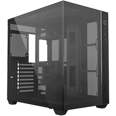 ID-COOLING Számítógépház ablakos venti nélkül BTF ATX USB3.0 USB-C fekete VIEW 510 ID-COOLING Számítógépház ablakos venti nélkül BTF ATX USB3.0 USB-C fekete VIEW 510