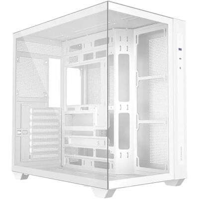 ID-COOLING Számítógépház ablakos BTF ATX USB3.0 USB-C fehér VIEW 510 WH ID-COOLING Számítógépház ablakos BTF ATX USB3.0 USB-C fehér VIEW 510 WH
