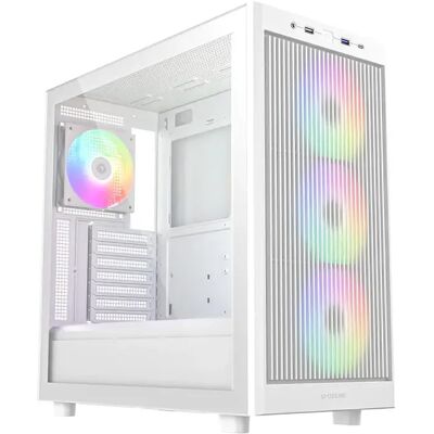 ID-COOLING Számítógépház ablakos 4x12cm A-RGB ATX USB3.0 fehér WARE 510 ARGB WH ID-COOLING Számítógépház ablakos 4x12cm A-RGB ATX USB3.0 fehér WARE 510 ARGB WH