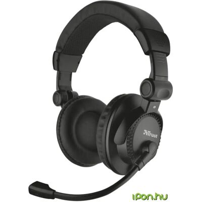 Trust 21658 Como headset fekete Trust 21658 Como headset fekete