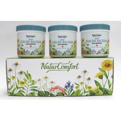 OEM Magyar Családi Naturcomfort balzsam extra hűsítéssel tripla csomag 750 ml OEM Magyar Családi Naturcomfort balzsam extra hűsítéssel tripla csomag 750 ml
