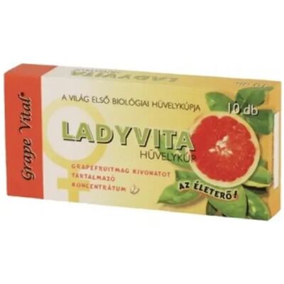 OEM Grape vital ladyvita hüvelykúp 10x2gr 1 db OEM Grape vital ladyvita hüvelykúp 10x2gr 1 db