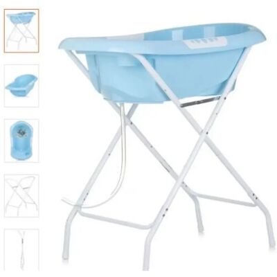 CHIPOLINO Noemi kád leeresztő dugóval 87cm - kék CHIPOLINO Noemi kád leeresztő dugóval 87cm - kék