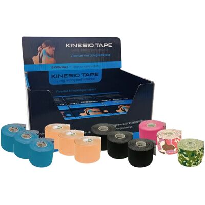 VIVAMAX Kineziológiai tapasz akciós kínáló 10 db + 2 db ajándék VIVAMAX Kineziológiai tapasz akciós kínáló 10 db + 2 db ajándék