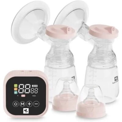 LORELLI Eva dupla elektromos mellszívó - Pink LORELLI Eva dupla elektromos mellszívó - Pink
