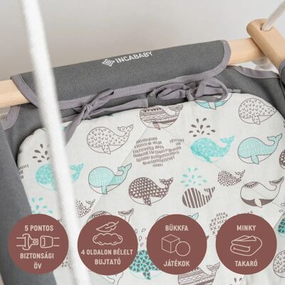 INCABABY Babahinta Premium - Whale 5999569332316 INCABABY Babahinta Premium - Whale 5999569332316