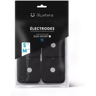 OEM Bluetens Duo Sport 2 mágneses csere elektróda M - 4 db S - 8 db BL-MG-DS OEM Bluetens Duo Sport 2 mágneses csere elektróda M - 4 db S - 8 db BL-MG-DS