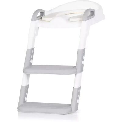 CHIPOLINO Kiddy lépcsős wc szűkítő - szürke CHIPOLINO Kiddy lépcsős wc szűkítő - szürke