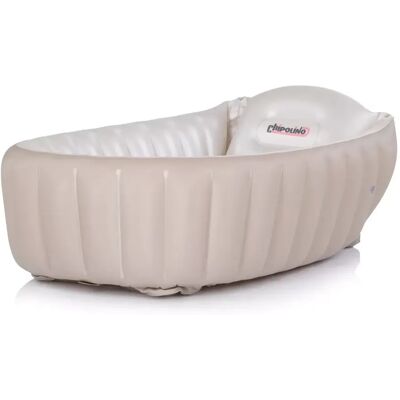 CHIPOLINO Baby Cloud felfújható babakád pumpával - latte CHIPOLINO Baby Cloud felfújható babakád pumpával - latte