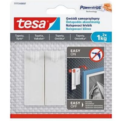 TESA 77773-00007-00 Powerstrips akasztószög öntapadó állítható érzékeny felületre TESA 77773-00007-00 Powerstrips akasztószög öntapadó állítható érzékeny felületre