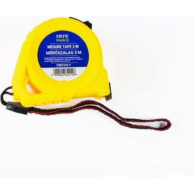 IRIS ITMT310-Y Mérőszalag 3m hosszú 19mm széles IRIS ITMT310-Y Mérőszalag 3m hosszú 19mm széles