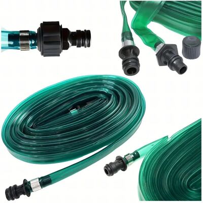 OEM Kerti tömlő gyors csatlakozókkal 7.5m RC-K-1474. zöld OEM Kerti tömlő gyors csatlakozókkal 7.5m RC-K-1474. zöld