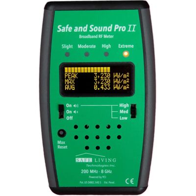 OEM SAFE & SOUND PRO 2 szélessávú RF mérő 200MHz - 8GHz OEM SAFE & SOUND PRO 2 szélessávú RF mérő 200MHz - 8GHz