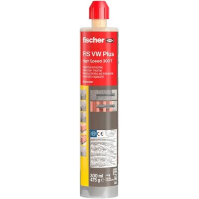 FISCHER FIS VW Plus High Speed injektáló habarcs szürke 300 ml 563293 FISCHER FIS VW Plus High Speed injektáló habarcs szürke 300 ml 563293
