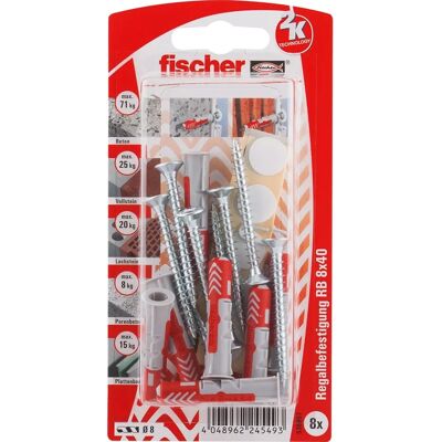 Fischer - DUOPOWER 8 x 40 S PH - Dübel Fischer - DUOPOWER 8 x 40 S PH - Dübel