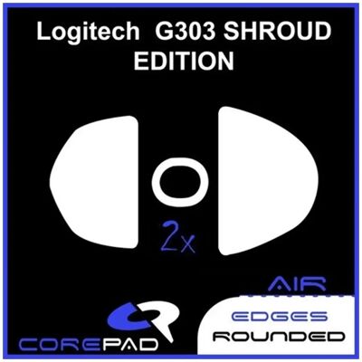 COREPAD Skatez Air 611 Logitech G303 Shroud Edition COREPAD Skatez Air 611 Logitech G303 Shroud Edition