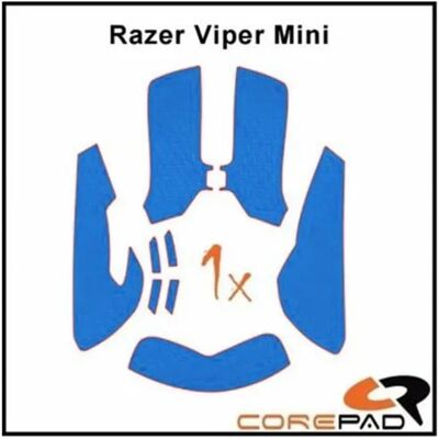 COREPAD Grips For Razer Viper Mini kék COREPAD Grips For Razer Viper Mini kék