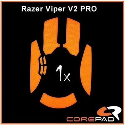 COREPAD Grips For Razer Viper v2 Pro Wireless narancs COREPAD Grips For Razer Viper v2 Pro Wireless narancs