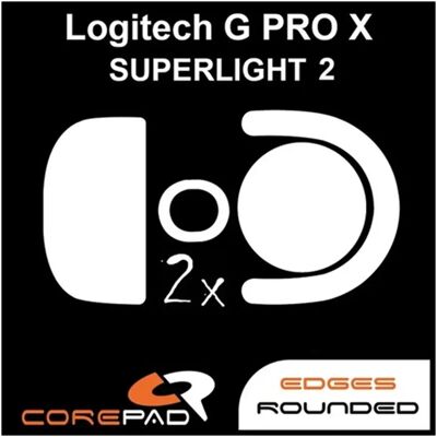 Corepad - Logitech G PRO X Superlight 2 - fehér - egértalpak Corepad - Logitech G PRO X Superlight 2 - fehér - egértalpak