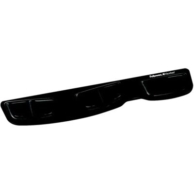 Fellowes Health-V Crystal tenyértámasz billentyűzethez fekete Fellowes Health-V Crystal tenyértámasz billentyűzethez fekete